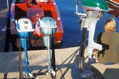 Outboards on display