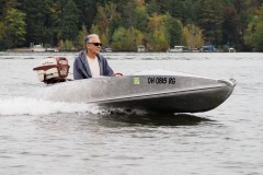 FeatherCraft Firefly, '58 Johnson 18 and Dave M