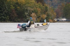 Paul heads out on the lake