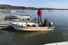 T.J.'s Mirrocraft and '55 Evinrude Big Twin 25