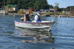 Doug and Paul in Doug's Alumacraft