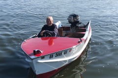 Marty in his Lone Star/Gar Wood and '56 Lark