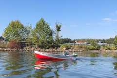 John R in the Commander with '55 Johnson 10