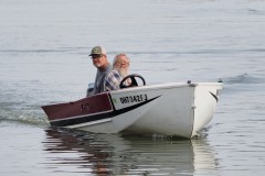 Kerry and Scott return from a test run