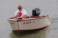 Jerry in the Chris Craft