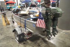 Paul's twin '54 Johnson 10's on his Penguin