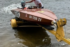 One of the race boats
