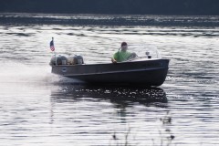 Alumacraft and twin Oliver 35's