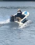 Scott takes off