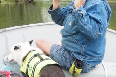 Bill and Lilly capture the moment