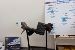 Surface piercing drive with races won