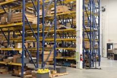 Shelving for storage of parts and repairs