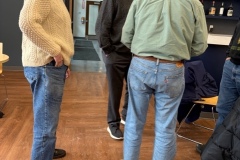 John Fairgrieve and Dave Weidner with Harry Allen