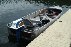 Bob K's '56 AlumaCraft and '59 Evinrude 10