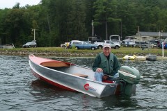 John R in his Crestliner Commander 12