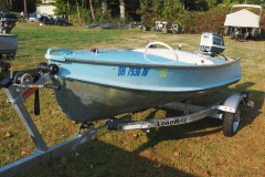 Dan's '56 Crestliner Commander and '60 Evinrude Sportwin 10