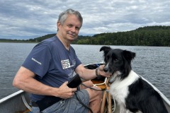 Bill and Bandit enjoy a ride