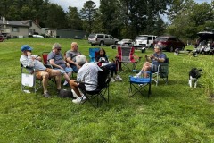 Enjoying a break