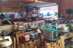 Some of Ryan's motor and boat collection