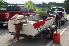 Kerry's Lone Star and '57 Johnson Sea Horse 35