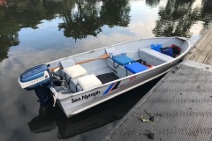 Sea Nymph 14R and '58 Evinrude Fastwin 18