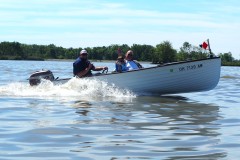 Bill, his son and grandson in the Lyman