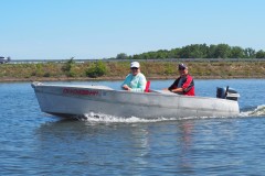 Leslie and Bob in the Aerocraft with '57 Sportwin 10